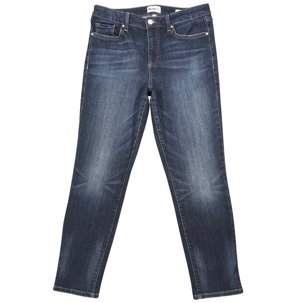 William Rast Dark Wash Perfect Ankle Skinny Jeans Women Size 31
